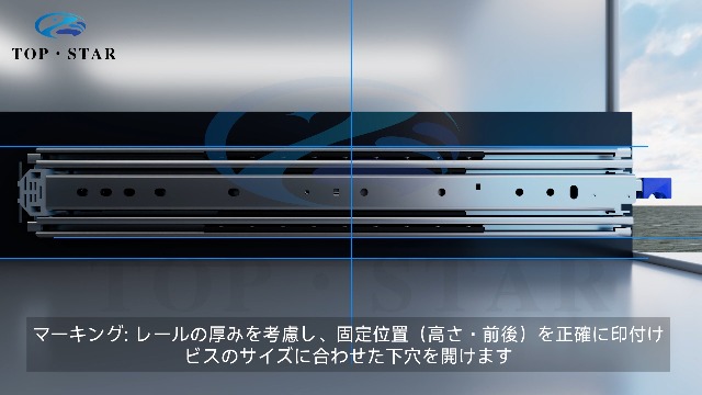 スライドレール 1500×76mm 荷重220kg 2本セット Amazon | 超重量用 スライドレール 幅76mm ロック付き 1500mm 耐荷重